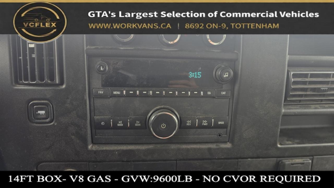 2021 GMC Savana G3500 - 14Ft Box - V8 Gas - Single Rear Wheels - N Photo