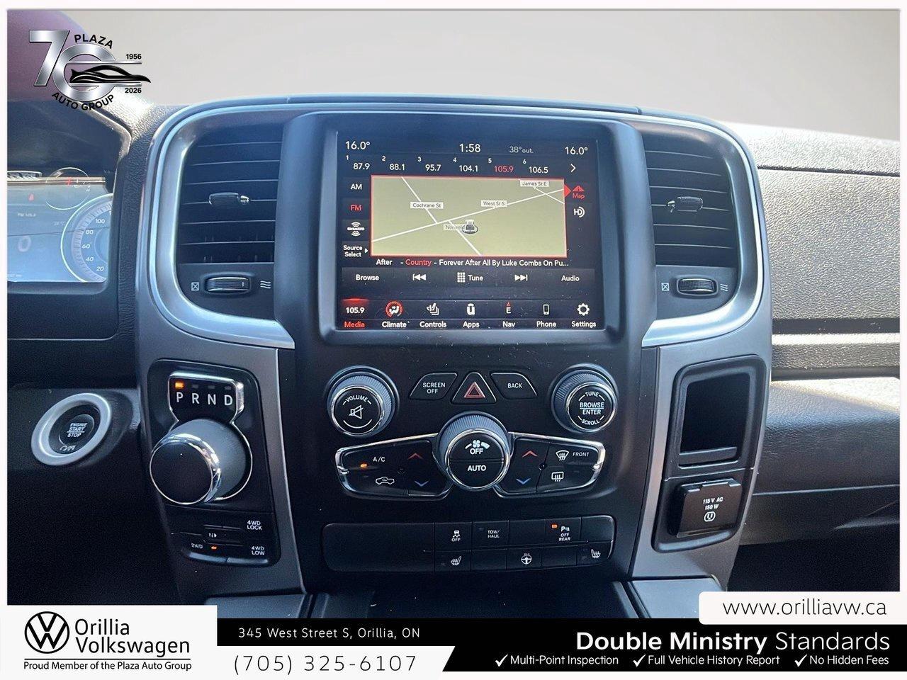2022 RAM 1500 Classic Warlock Remote Start   Alpine Audio System / Photo