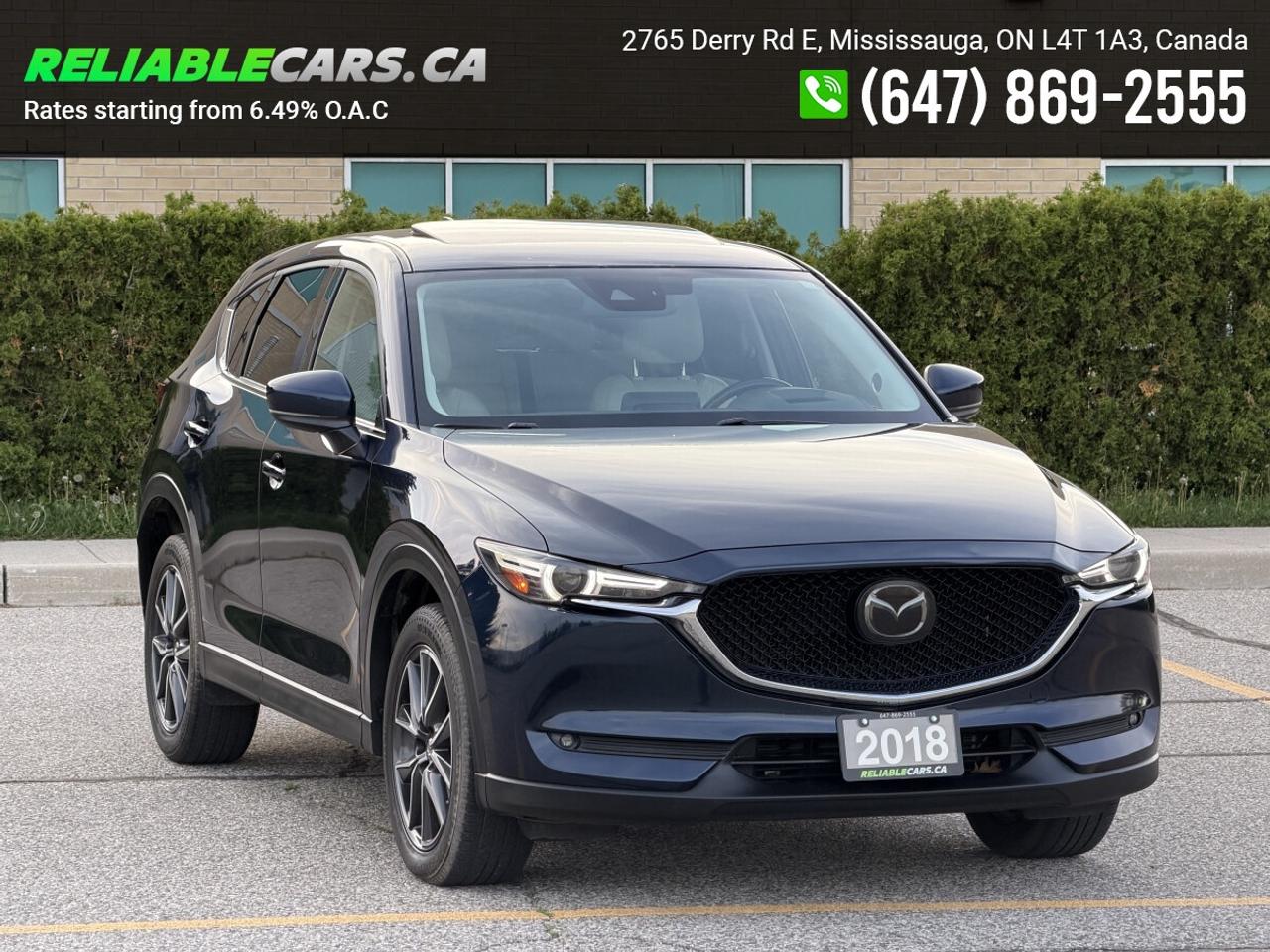 2018 Mazda CX-5 GT | AWD | No-Accident | Heads Up Display Photo