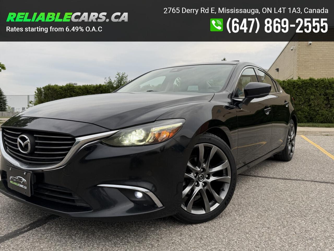 2017 Mazda MAZDA6 GT | No-Accident | Leather | Sunroof | Bose Audio Photo