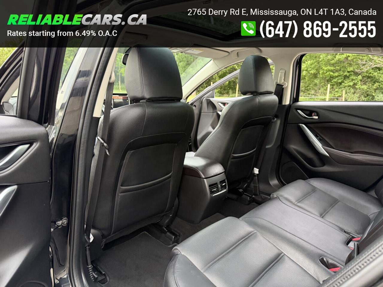 2017 Mazda MAZDA6 GT | No-Accident | Leather | Sunroof | Bose Audio Photo