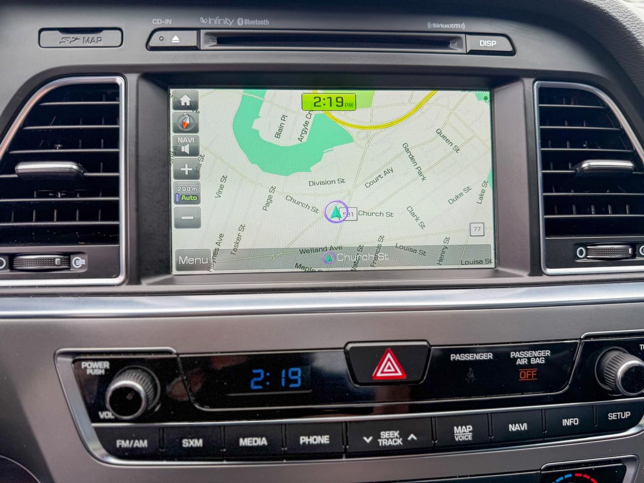 2015 Hyundai Sonata Ultimate/BSM/NAVI/PANO/CAMERA/NO ACCIDENTS/LEATHER Photo