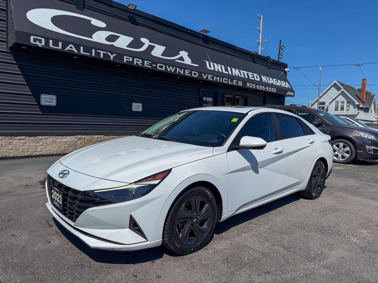 2023 Hyundai Elantra Preferred-Tech Pkg/NAVI/BSM/REMOTE/ROOF/CAMERA/2L Photo