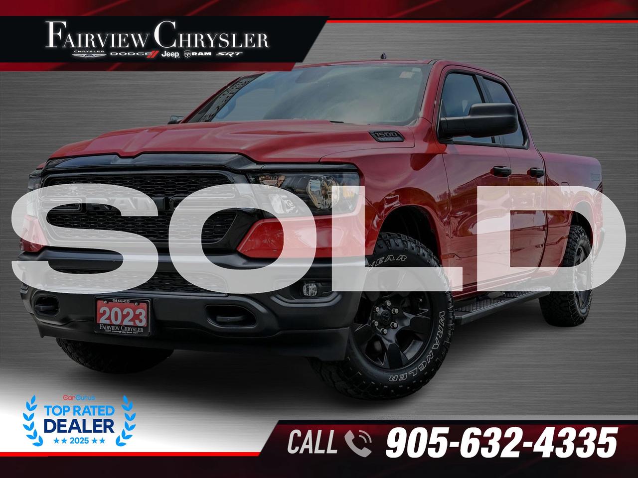 2023 RAM 1500 Tradesman LONG BOX   CARPLAY   WARLOCK PKG   SPRAY Photo0
