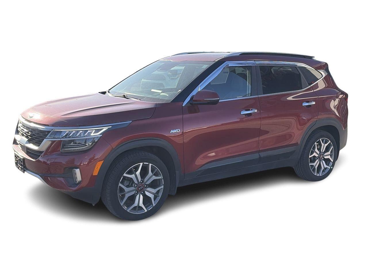 2021 Kia Seltos SX Turbo AWD LEATHER   BOSE AUDIO   VENTED SEATS Photo