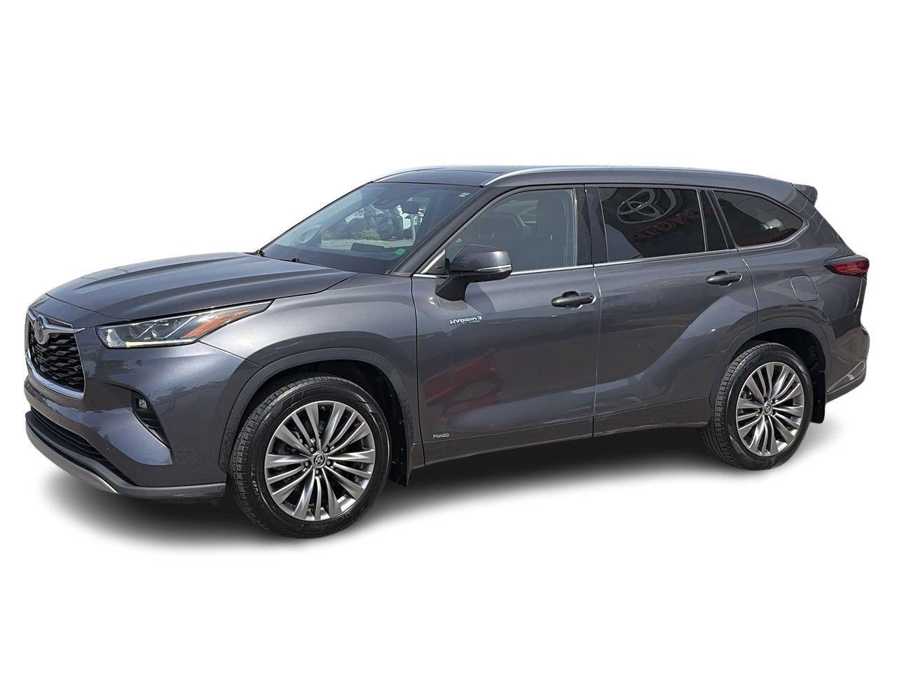 2021 Toyota Highlander Hybrid PLATINUM AWD HEADSUP DISPLAY   VENTED SEATS   HEAT Photo