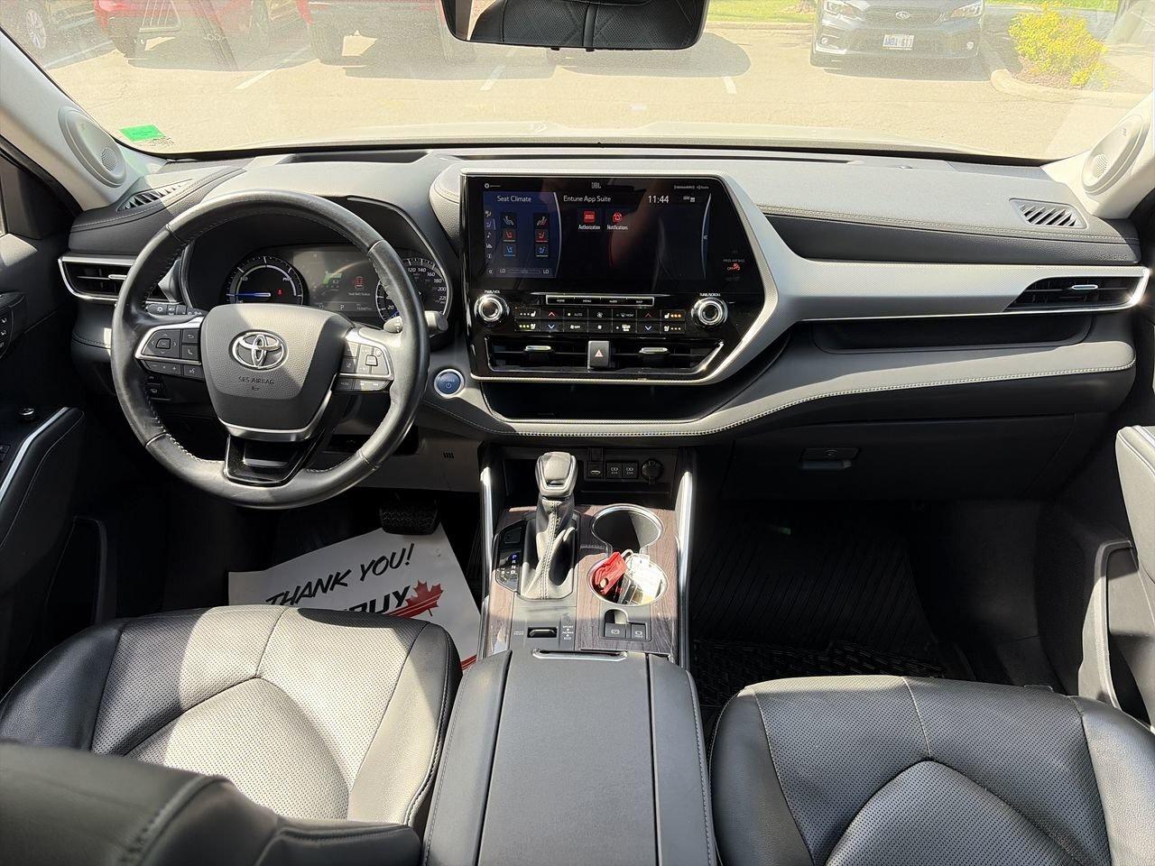 2021 Toyota Highlander Hybrid PLATINUM AWD HEADSUP DISPLAY   VENTED SEATS   HEAT Photo