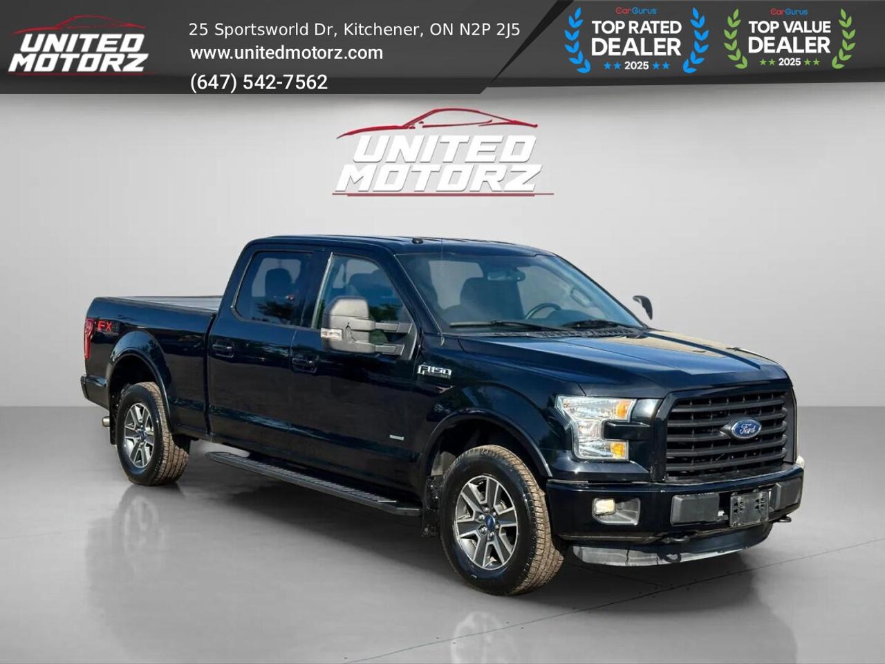 2016 Ford F-150 XLT 4WD SPORT SUPERCREW 157 "~CERTIFIED~NO ACCIDEN Photo2
