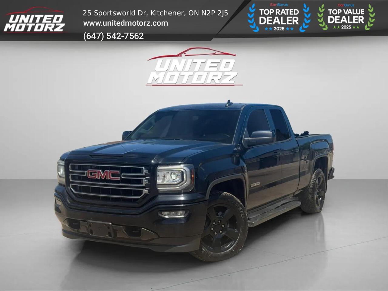 2016 GMC Sierra 1500 4WD DOUBLE CAB 143.5" 5.3L V8 Elevation~SAFETY CER Photo0