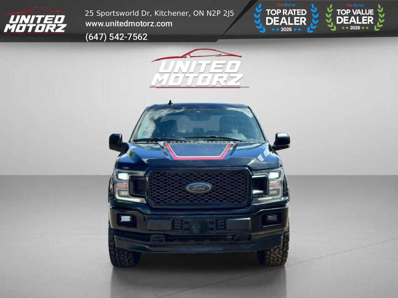 2018 Ford F-150 Lariat Sport 4WD SUPER CREW BOX COYOTE 5L V8 ~SAFE Photo