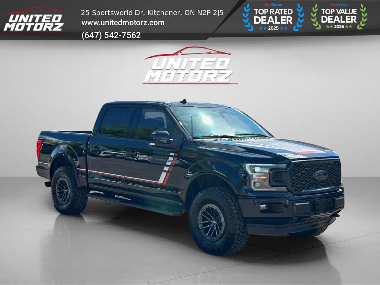 2018 Ford F-150 Lariat Sport 4WD SUPER CREW BOX COYOTE 5L V8 ~SAFE Photo
