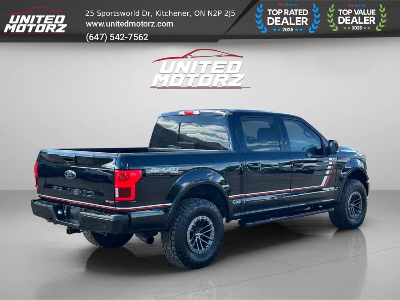 2018 Ford F-150 Lariat Sport 4WD SUPER CREW BOX COYOTE 5L V8 ~SAFE Photo