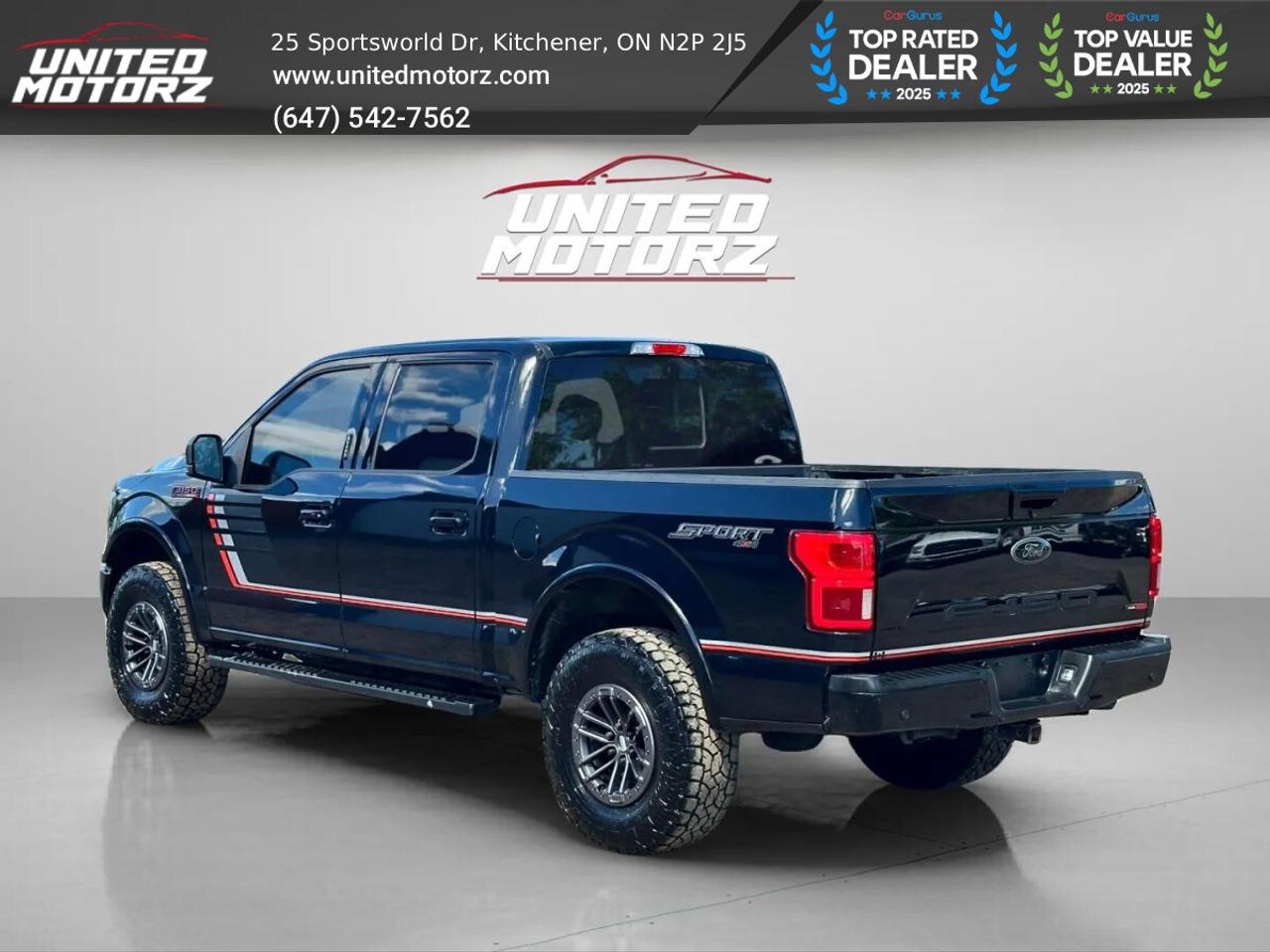 2018 Ford F-150 Lariat Sport 4WD SUPER CREW BOX COYOTE 5L V8 ~SAFE Photo