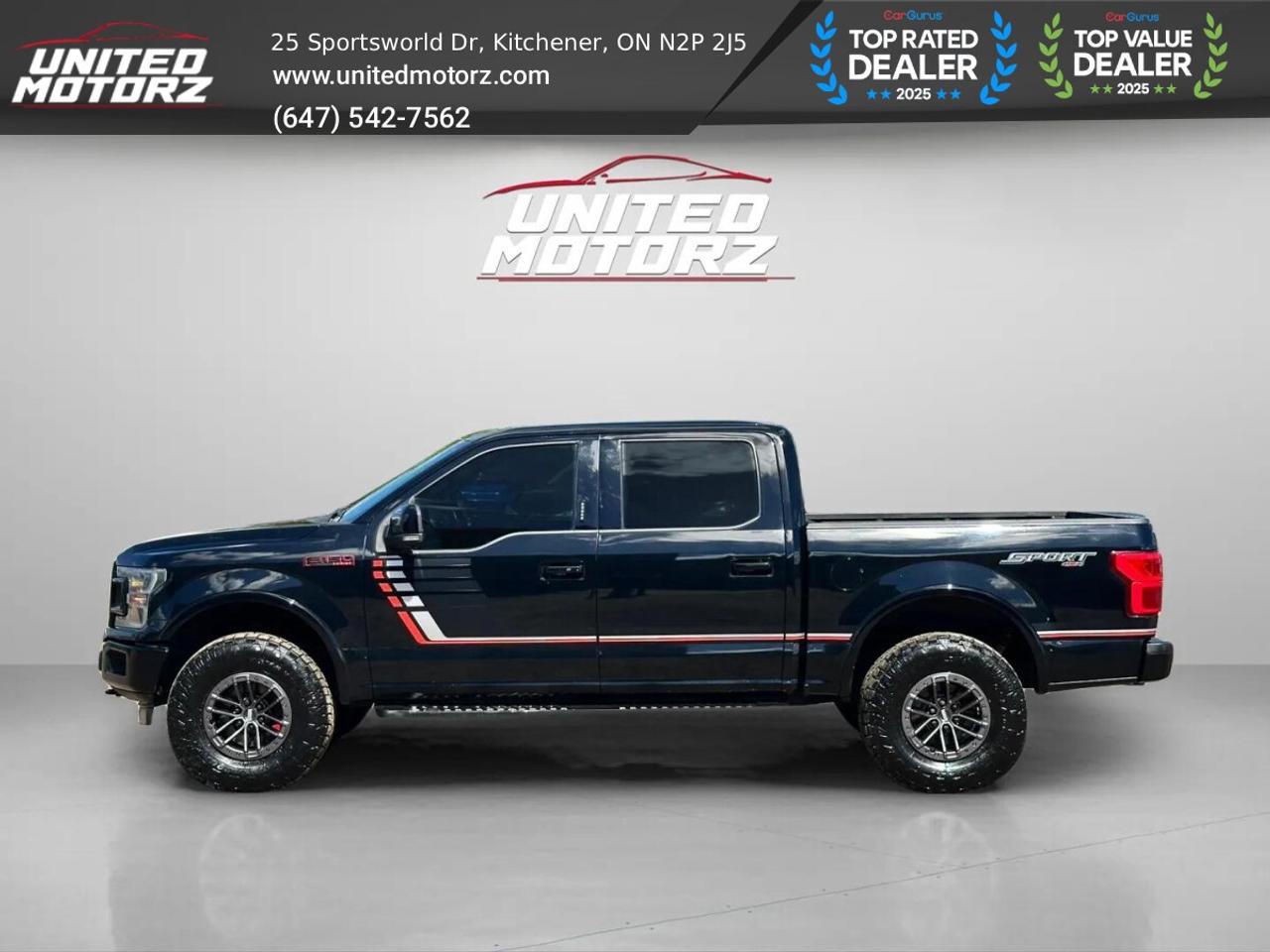 2018 Ford F-150 Lariat Sport 4WD SUPER CREW BOX COYOTE 5L V8 ~SAFE Photo