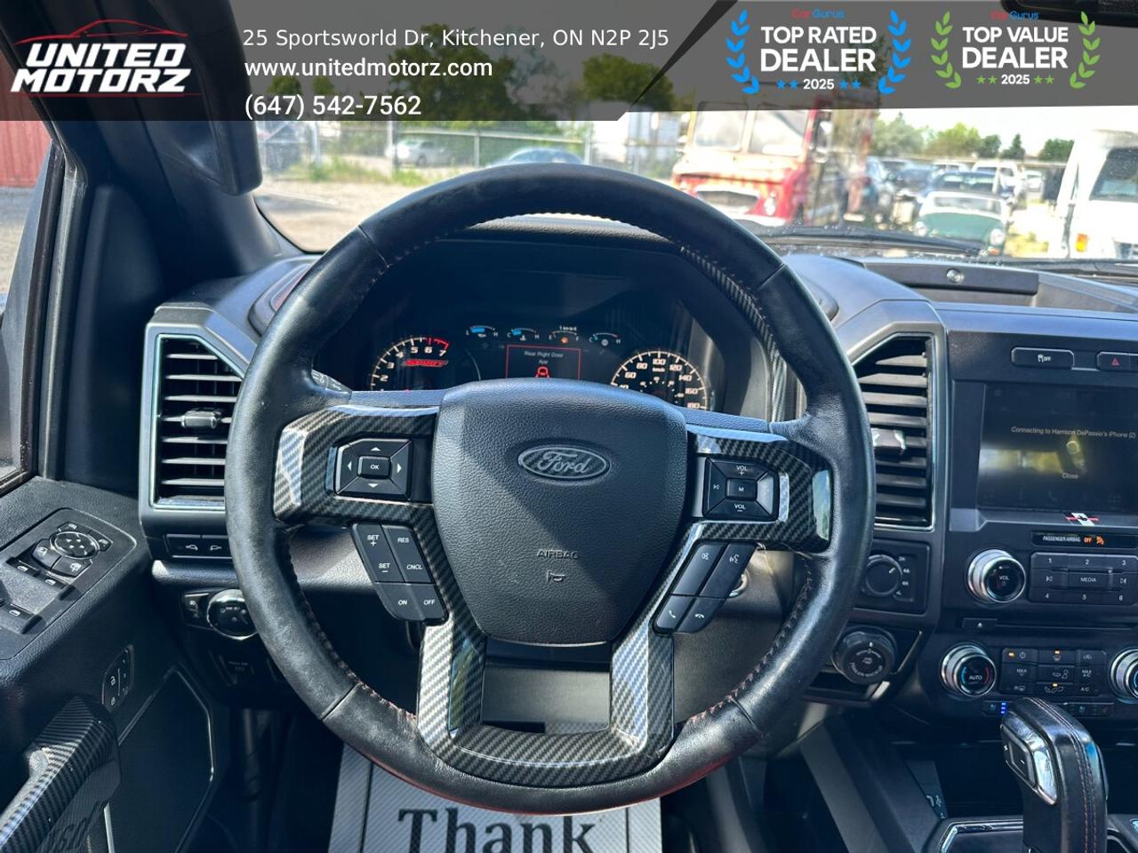 2018 Ford F-150 Lariat Sport 4WD SUPER CREW BOX COYOTE 5L V8 ~SAFE Photo