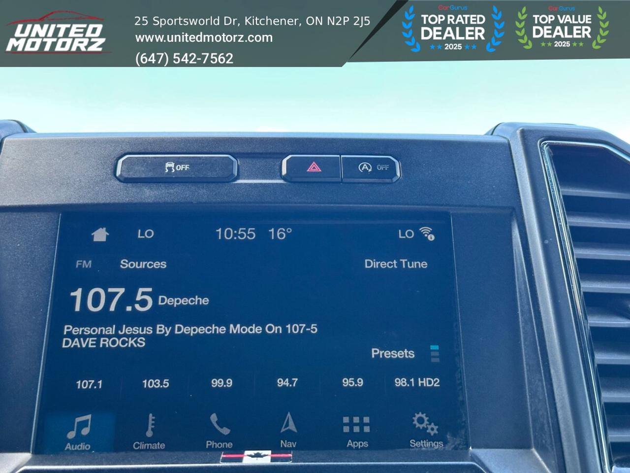 2018 Ford F-150 Lariat Sport 4WD SUPER CREW BOX COYOTE 5L V8 ~SAFE Photo