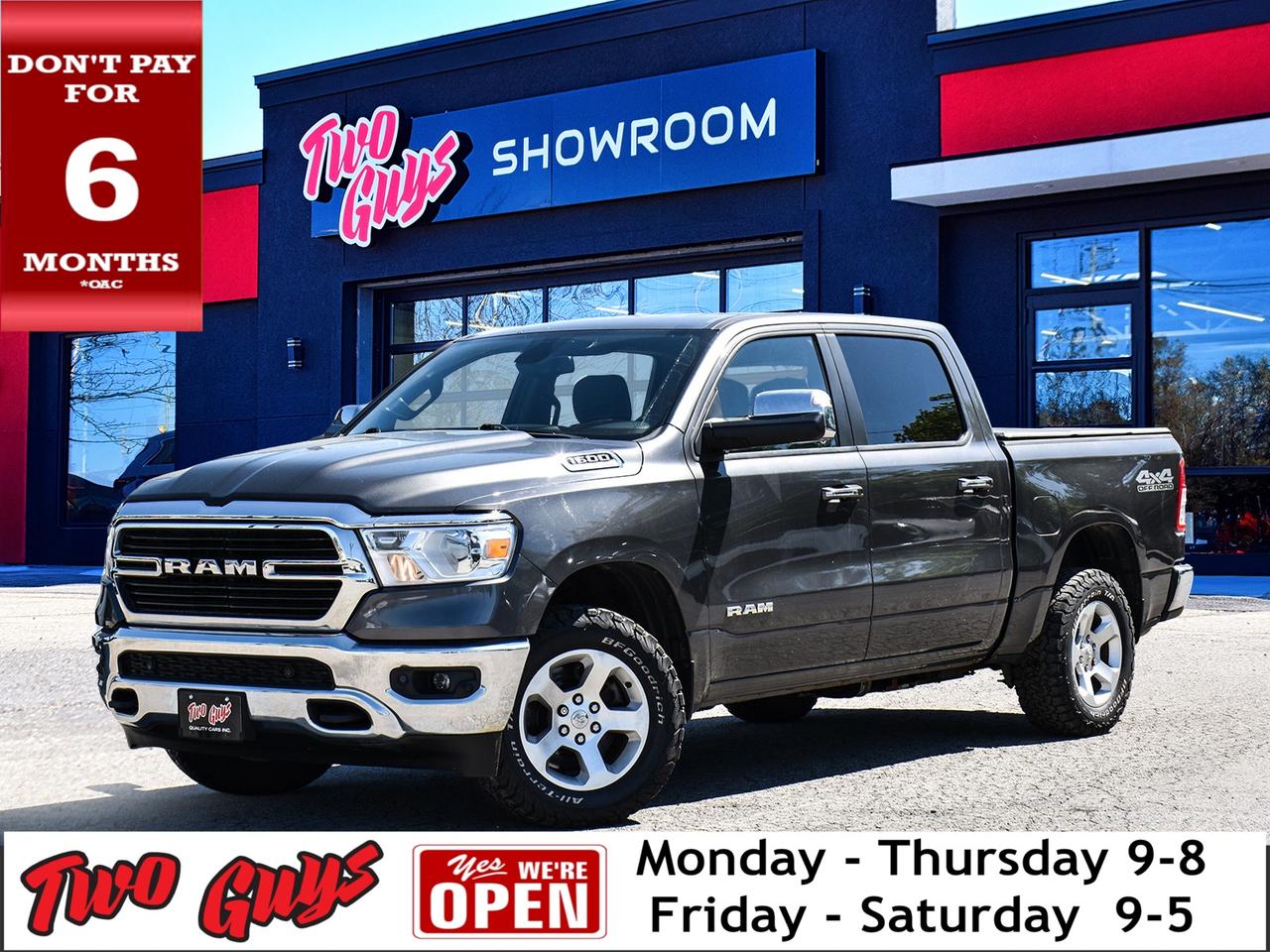 2019 RAM 1500 Big Horn 4x4 Crew Cab 5'7  Box Back Up Camera Photo0
