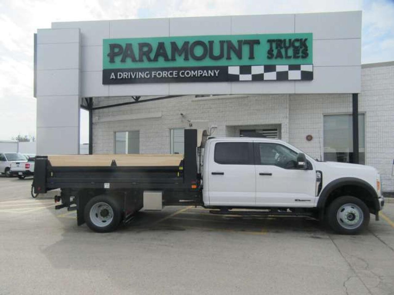 2023 Ford F-550 CREW CAB 4X4 DIESEL 12FT STEEL DUMP BOX Photo5