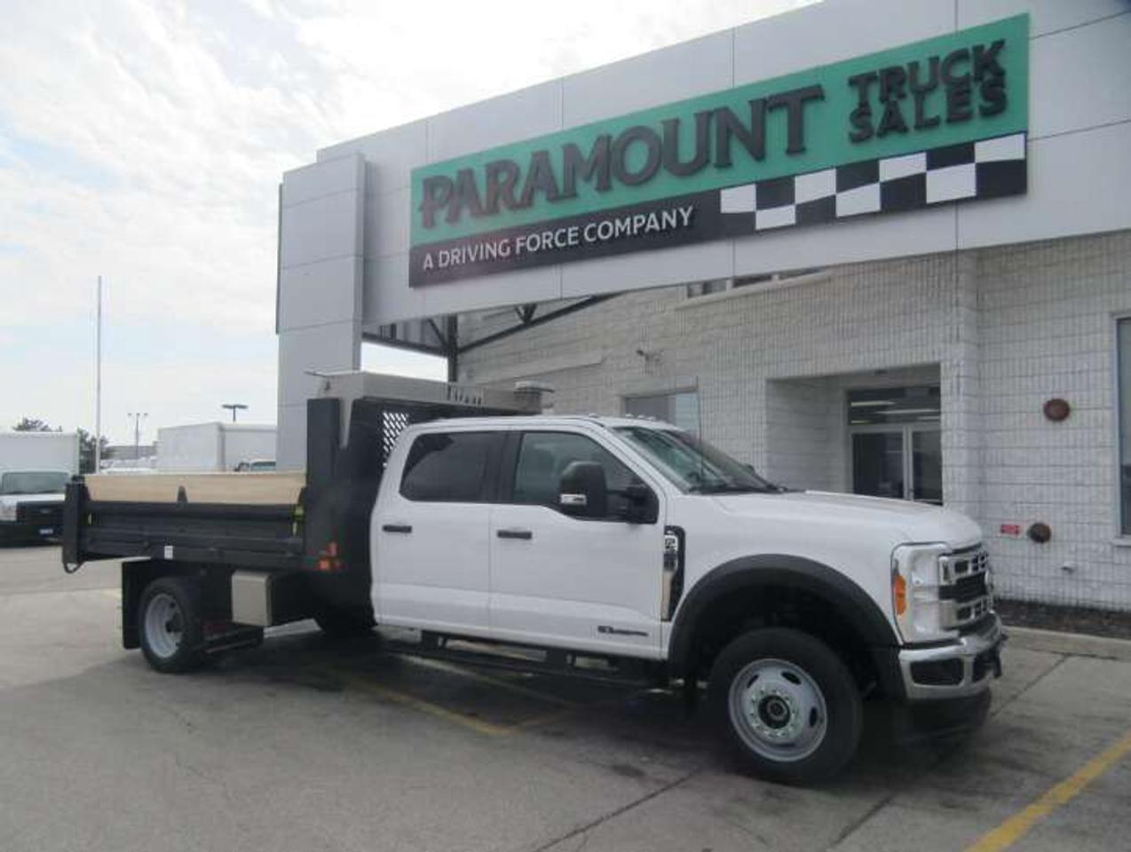 2023 Ford F-550 CREW CAB 4X4 DIESEL 12FT STEEL DUMP BOX Photo0