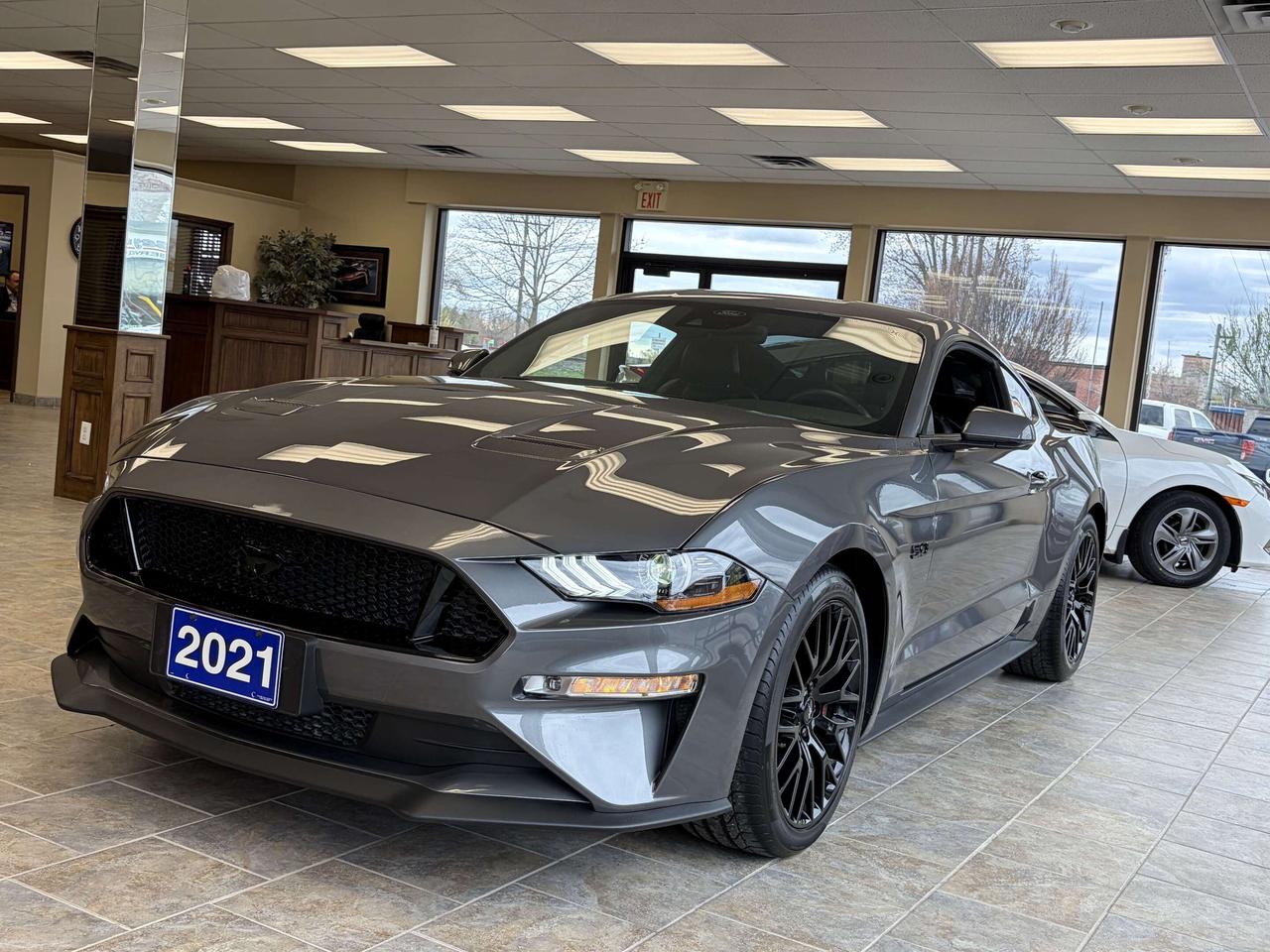 2021 Ford Mustang GT Premium HEATED/COOLED SEATS/NAV CALL BELLEVILLE Photo