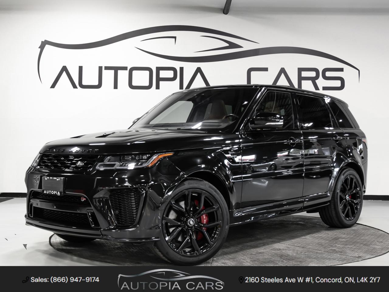 2019 Land Rover Range Rover Sport V8 SUPERCHARGED SVR 575  HP BLIND SPOTS NAVI Photo