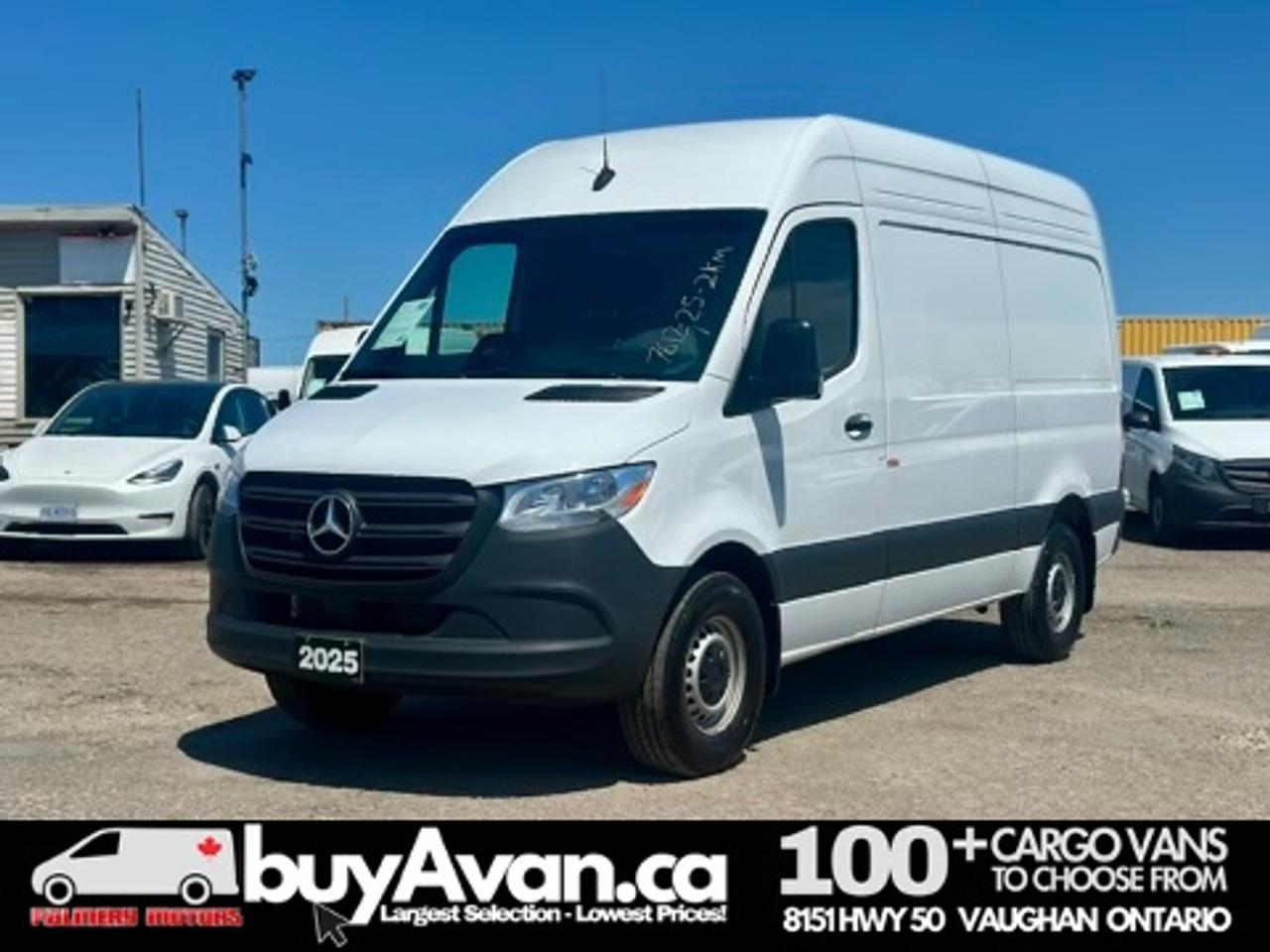 2025 Mercedes-Benz Sprinter Cargo Van Sprinter 2500 144 WB DSL High Roof Diesel + Divide Photo
