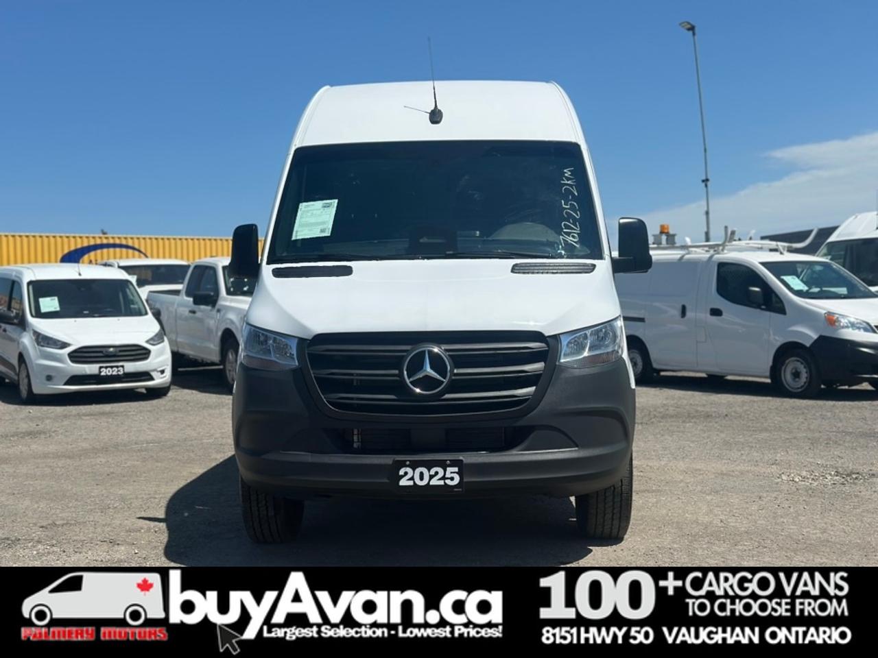2025 Mercedes-Benz Sprinter Cargo Van Sprinter 2500 144 WB DSL High Roof Diesel + Divide Photo