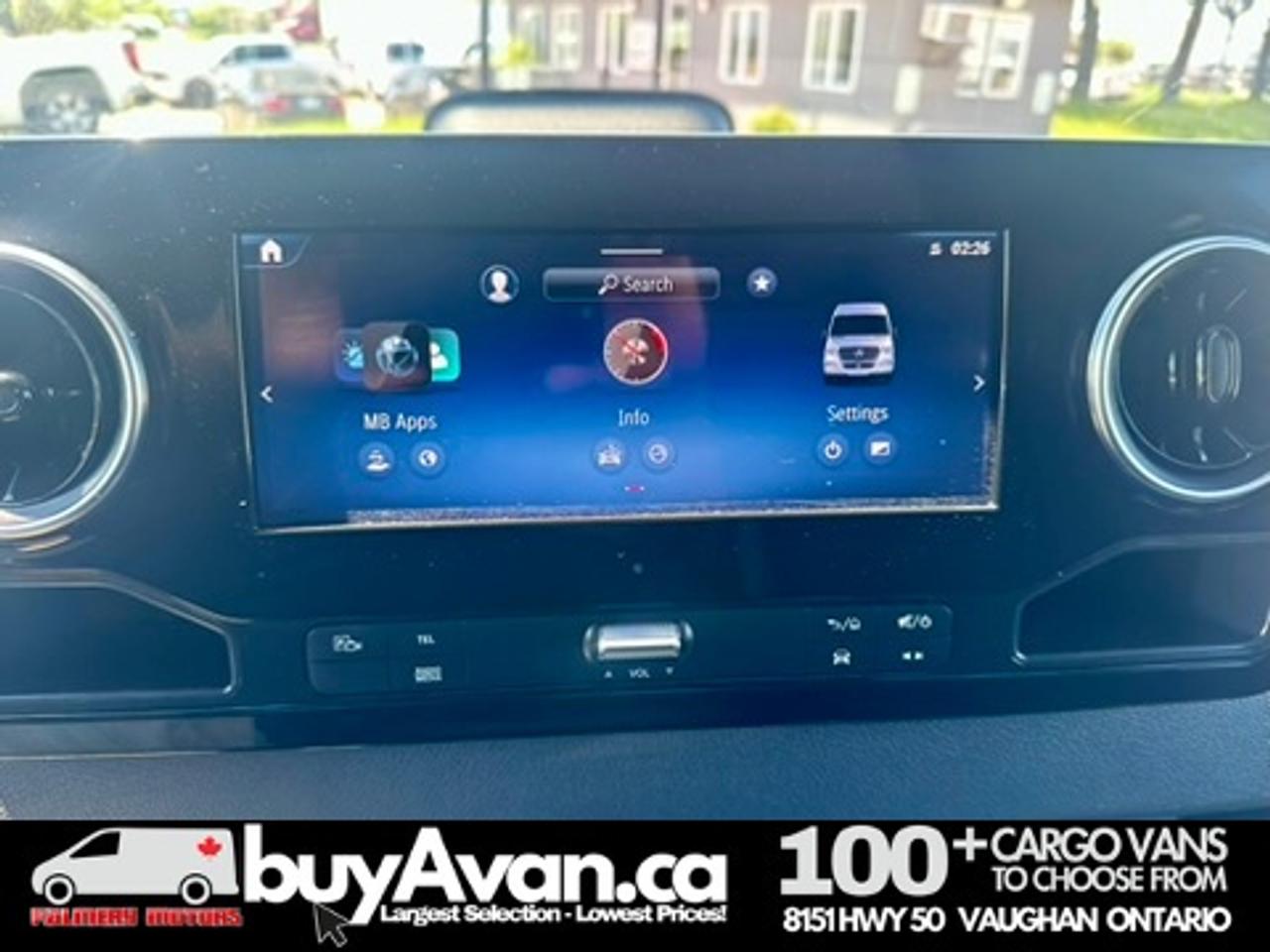 2025 Mercedes-Benz Sprinter Cargo Van Sprinter 2500 144 WB DSL High Roof Diesel + Divide Photo