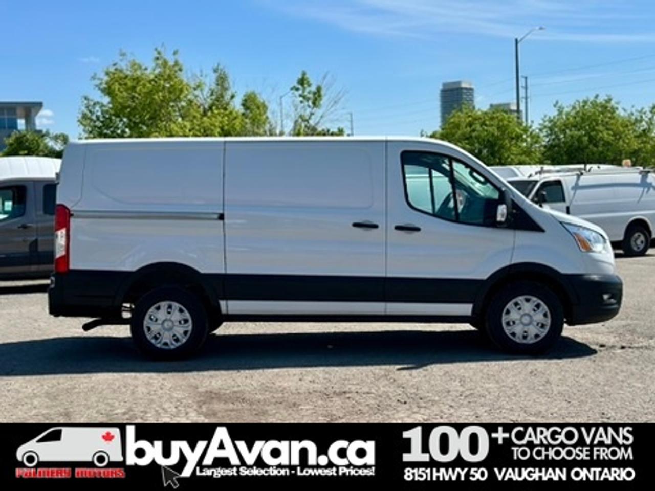 2021 Ford Transit Cargo Van Transit T-250 130 WB Low Roof Shelves + Divider Photo
