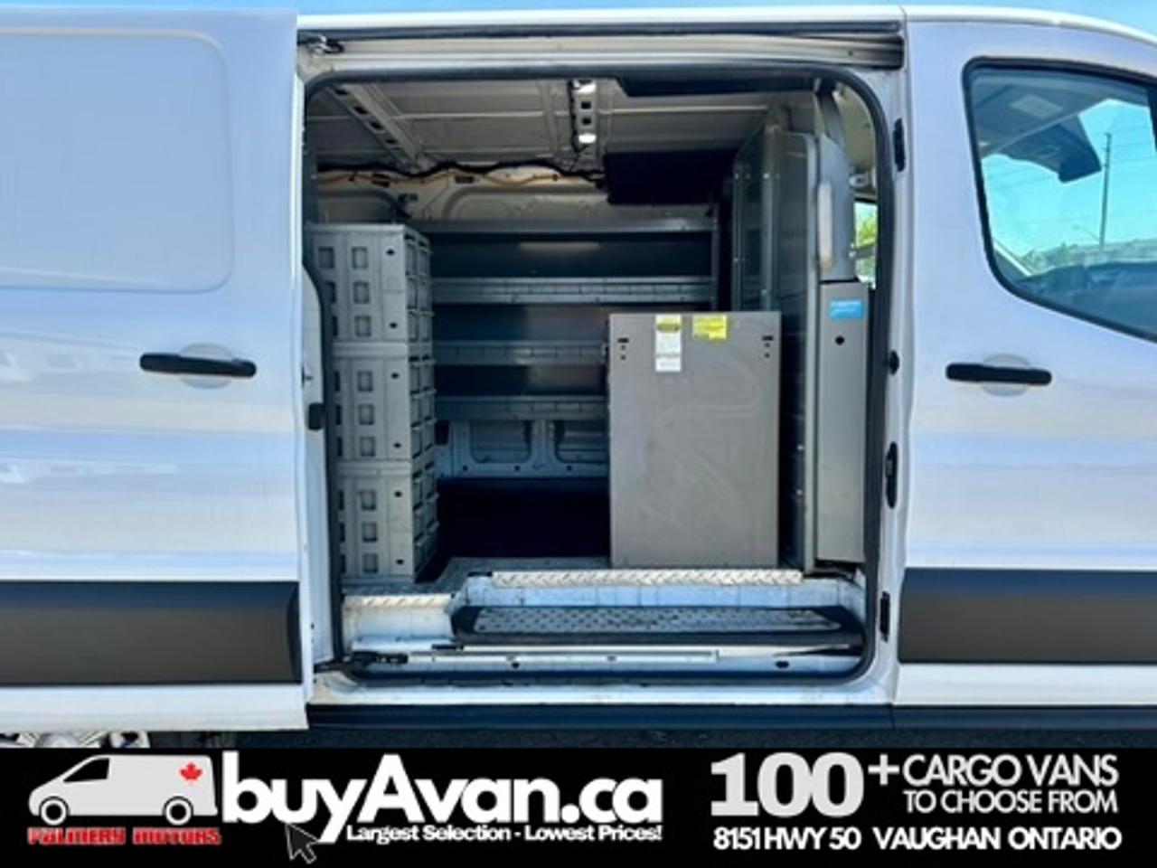 2021 Ford Transit Cargo Van Transit T-250 130 WB Low Roof Shelves + Divider Photo
