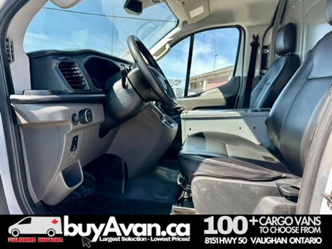 2021 Ford Transit Cargo Van Transit T-250 130 WB Low Roof Shelves + Divider Photo