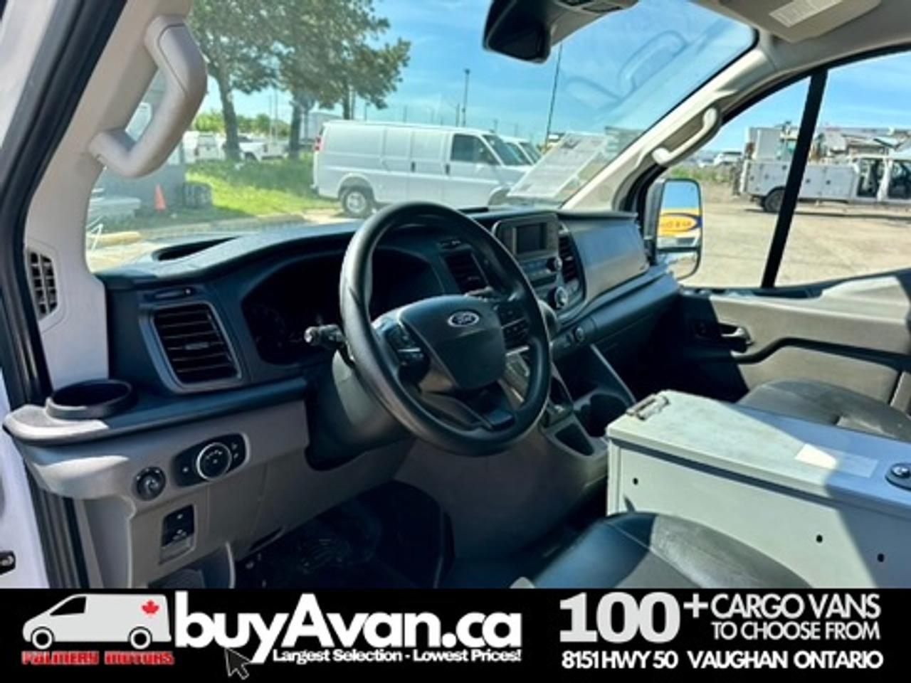 2021 Ford Transit Cargo Van Transit T-250 130 WB Low Roof Shelves + Divider Photo