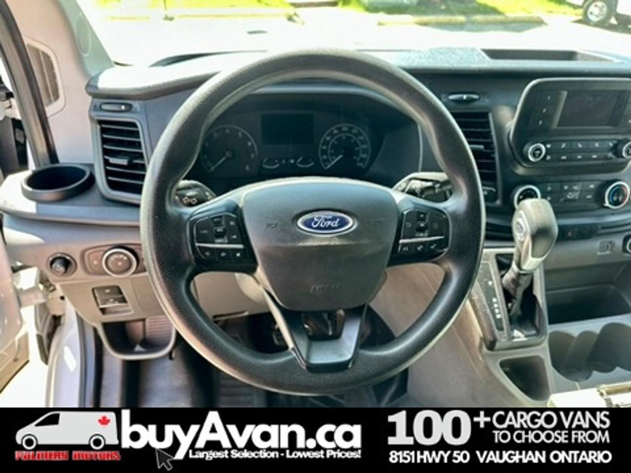 2021 Ford Transit Cargo Van Transit T-250 130 WB Low Roof Shelves + Divider Photo