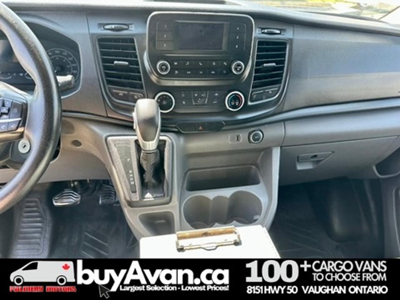 2021 Ford Transit Cargo Van Transit T-250 130 WB Low Roof Shelves + Divider Photo