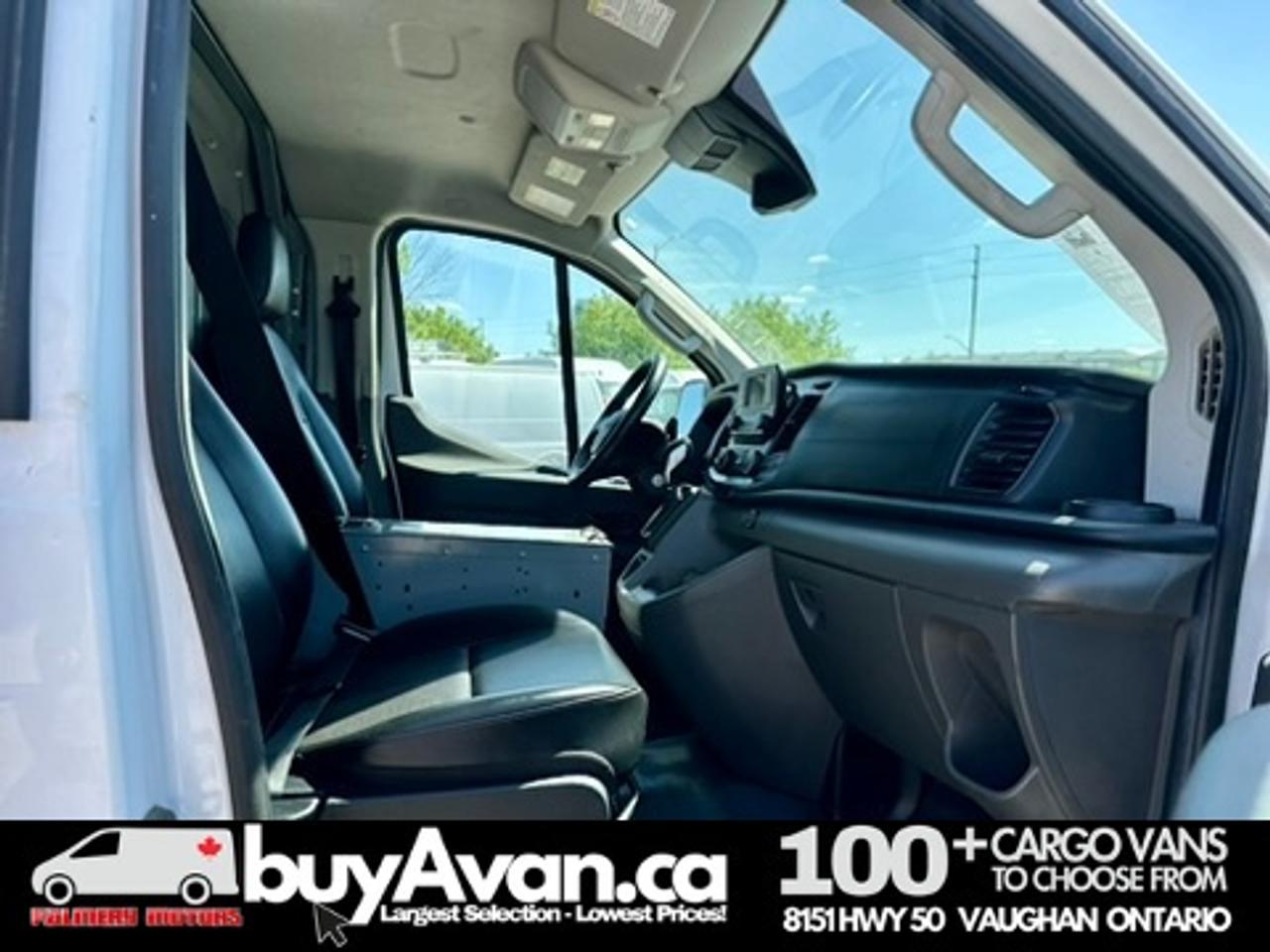 2021 Ford Transit Cargo Van Transit T-250 130 WB Low Roof Shelves + Divider Photo