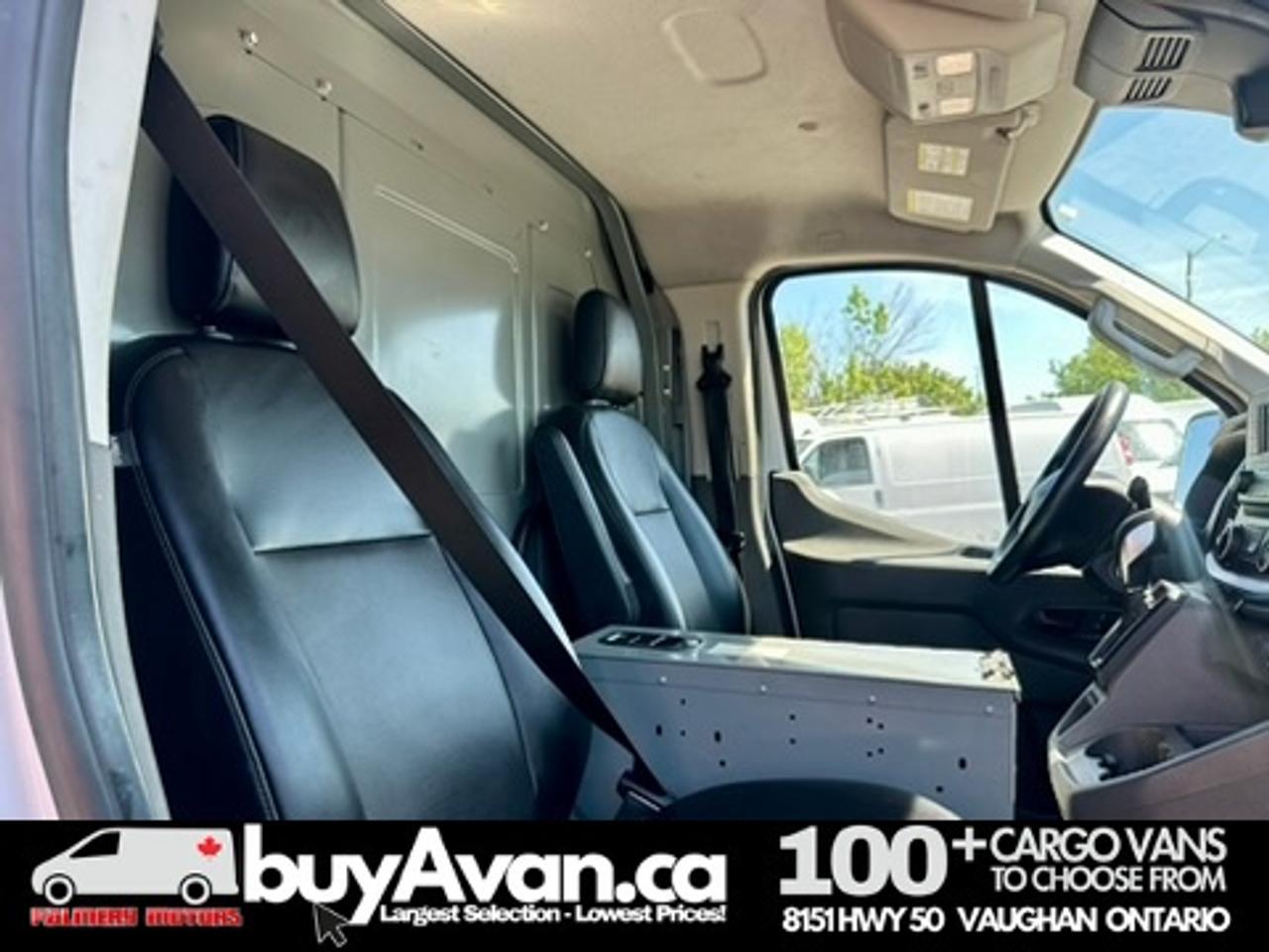 2021 Ford Transit Cargo Van Transit T-250 130 WB Low Roof Shelves + Divider Photo