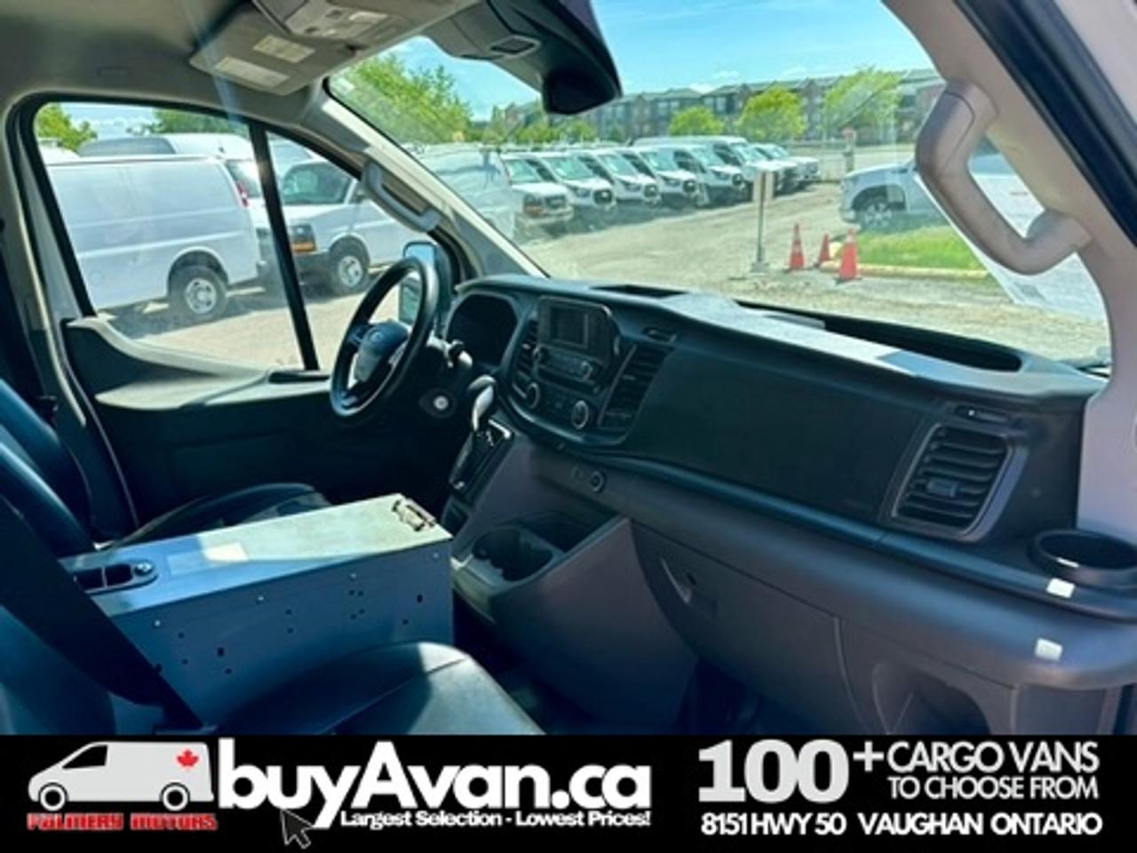 2021 Ford Transit Cargo Van Transit T-250 130 WB Low Roof Shelves + Divider Photo