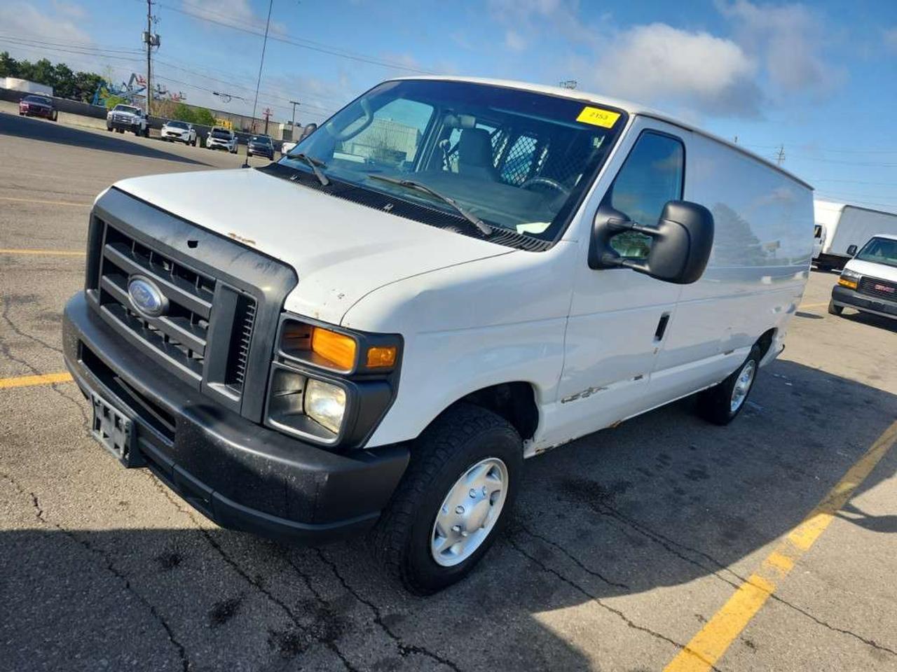 2012 Ford Econoline Divider + Shelves *SAFETY INCLUDED* Photo