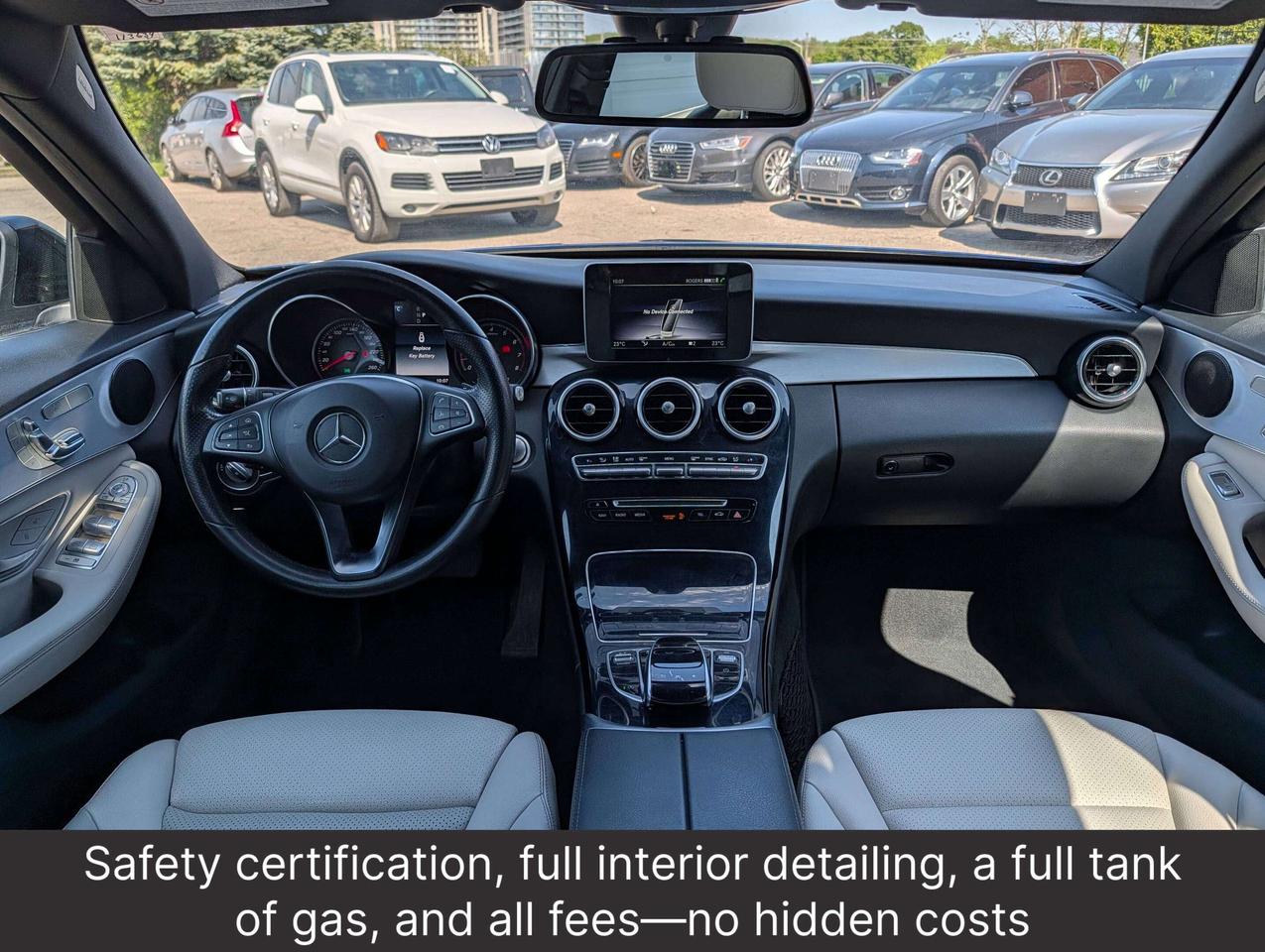 2018 Mercedes-Benz C-Class Clean History   2 Keys   AMG Line   Night Package Photo