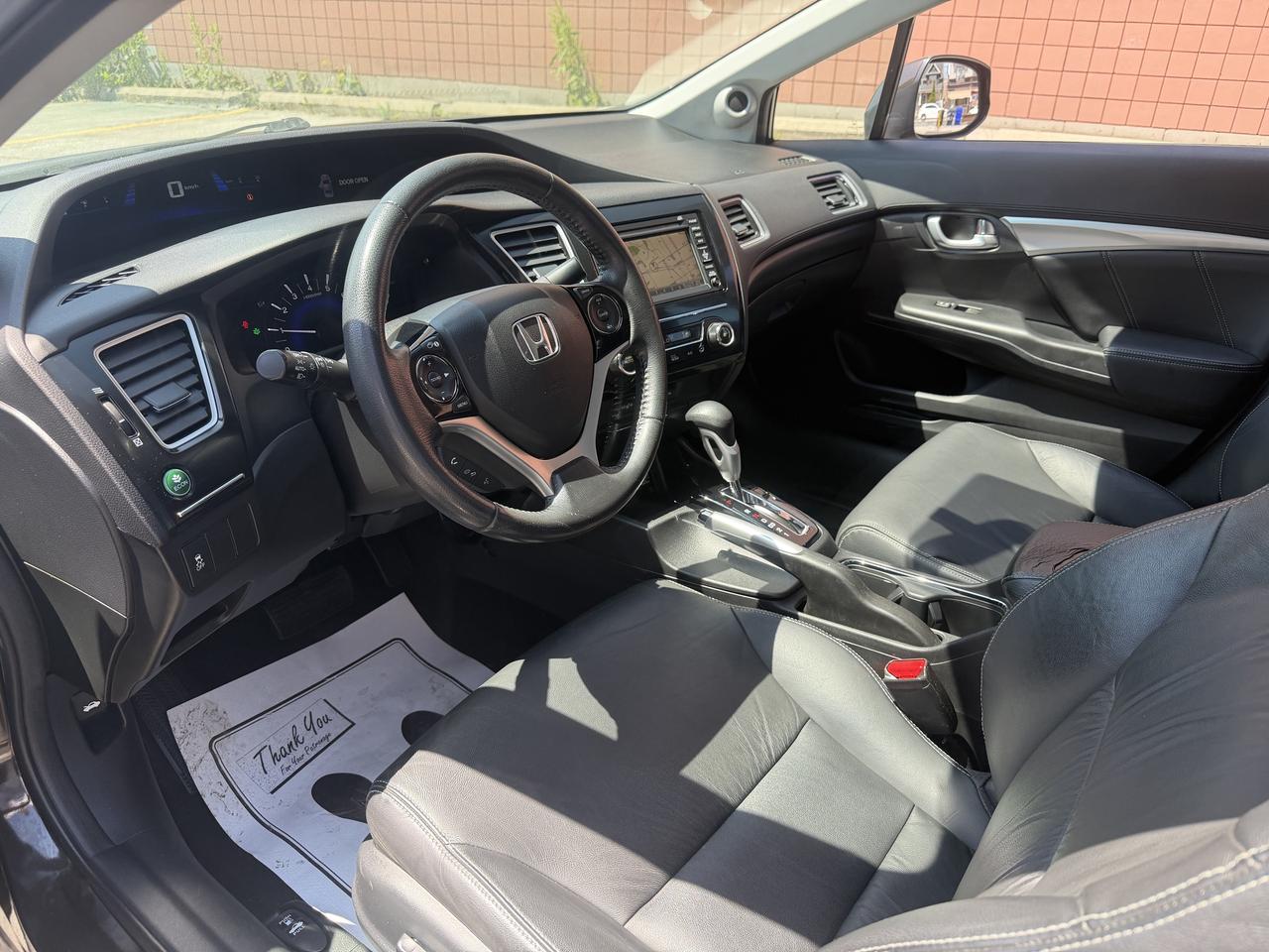 2013 Honda Civic Touring !! 35688 KMS !! ONE OWNER ! CAR FAX CLEAN Photo