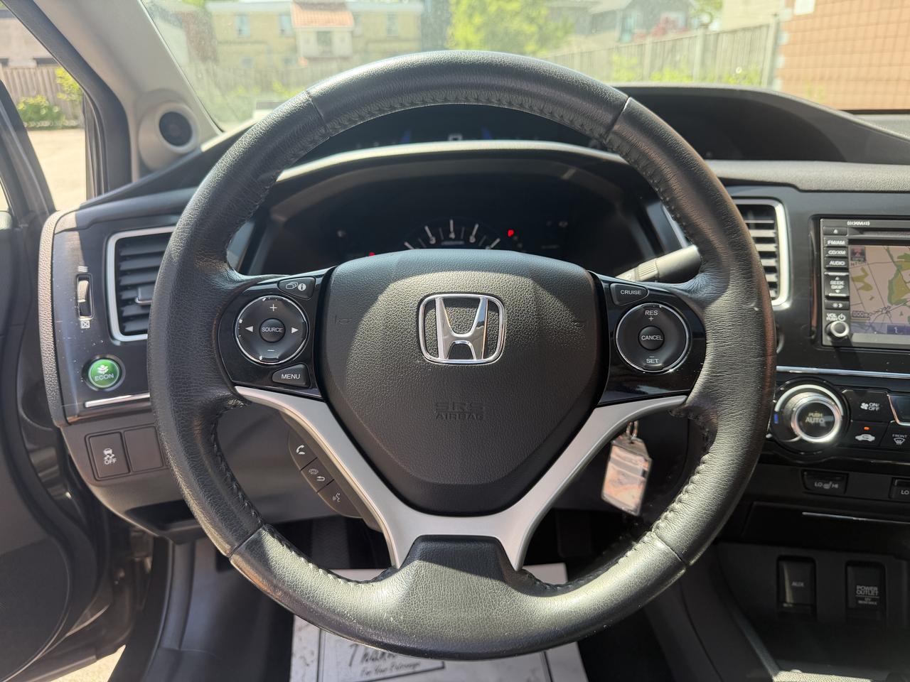 2013 Honda Civic Touring !! 35688 KMS !! ONE OWNER ! CAR FAX CLEAN Photo