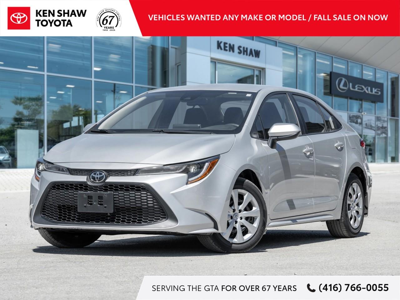 2020 Toyota Corolla L (CVT) 4dr Sedan Photo