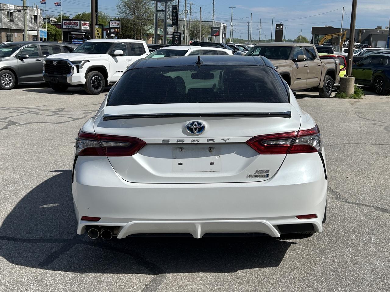2021 Toyota Camry Hybrid XSE   Red Interior   Two Tone Paint Photo3