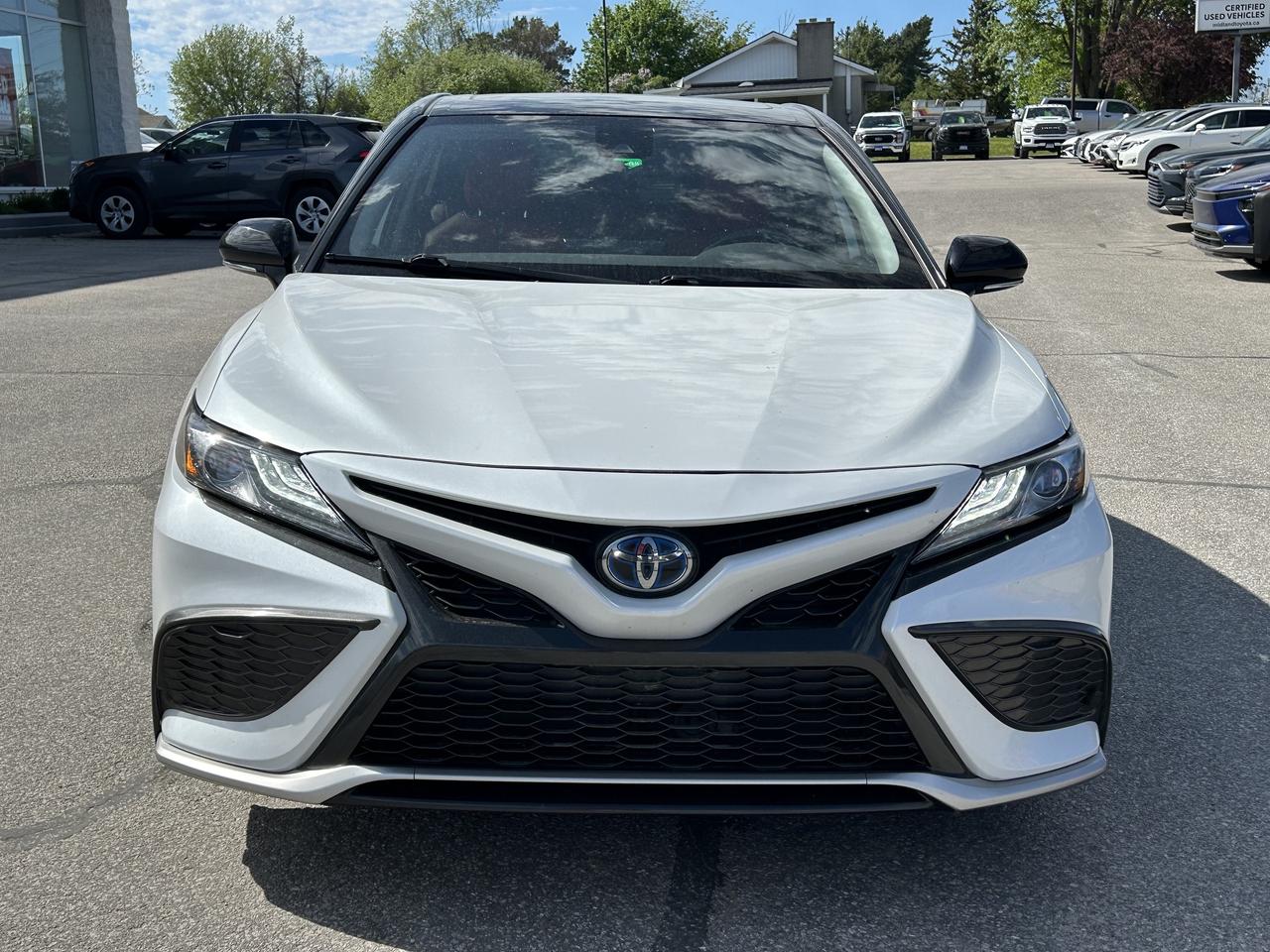 2021 Toyota Camry Hybrid XSE   Red Interior   Two Tone Paint Photo