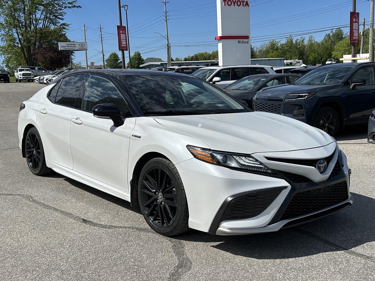 2021 Toyota Camry Hybrid XSE   Red Interior   Two Tone Paint Photo