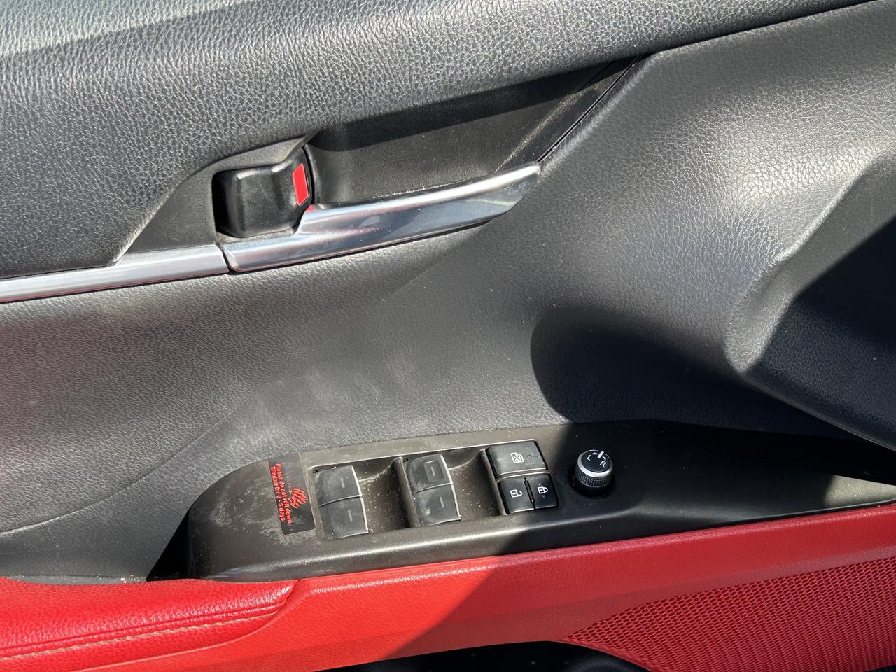 2021 Toyota Camry Hybrid XSE   Red Interior   Two Tone Paint Photo