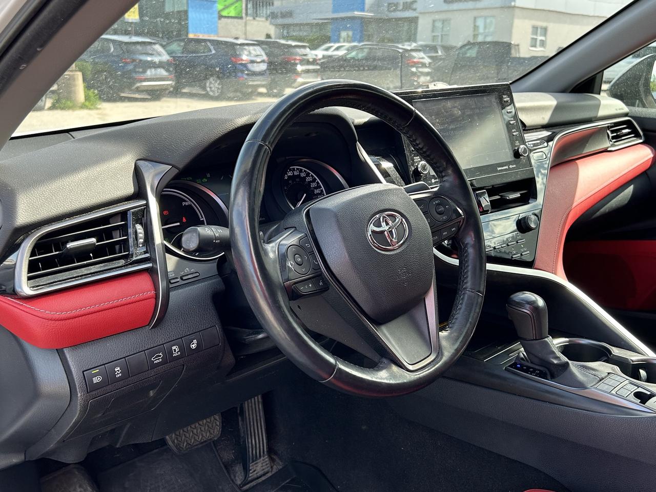 2021 Toyota Camry Hybrid XSE   Red Interior   Two Tone Paint Photo