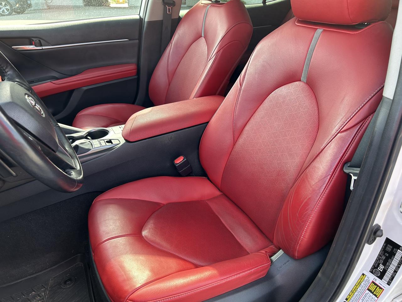 2021 Toyota Camry Hybrid XSE   Red Interior   Two Tone Paint Photo