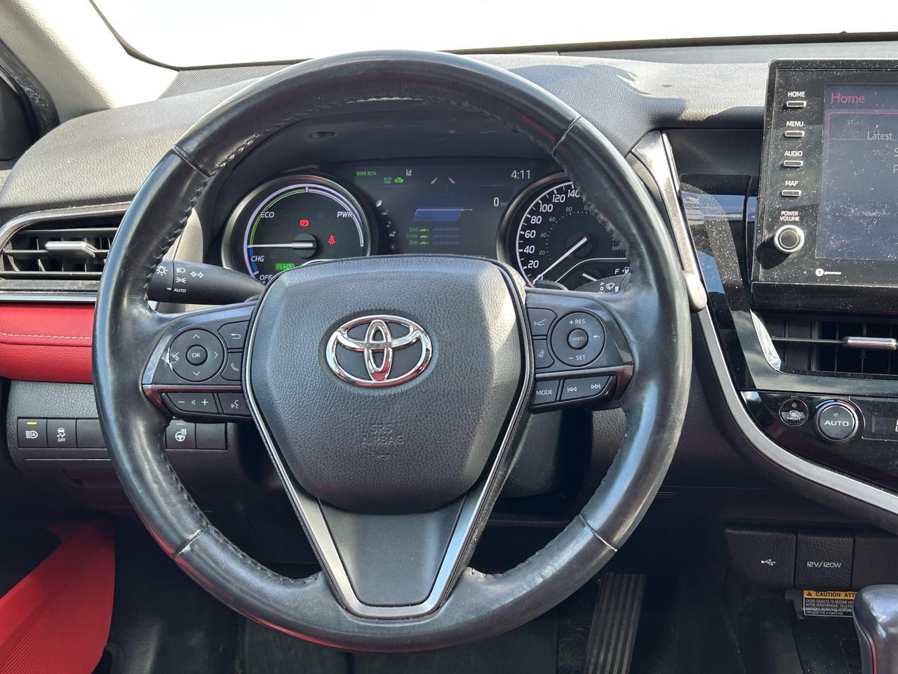 2021 Toyota Camry Hybrid XSE   Red Interior   Two Tone Paint Photo
