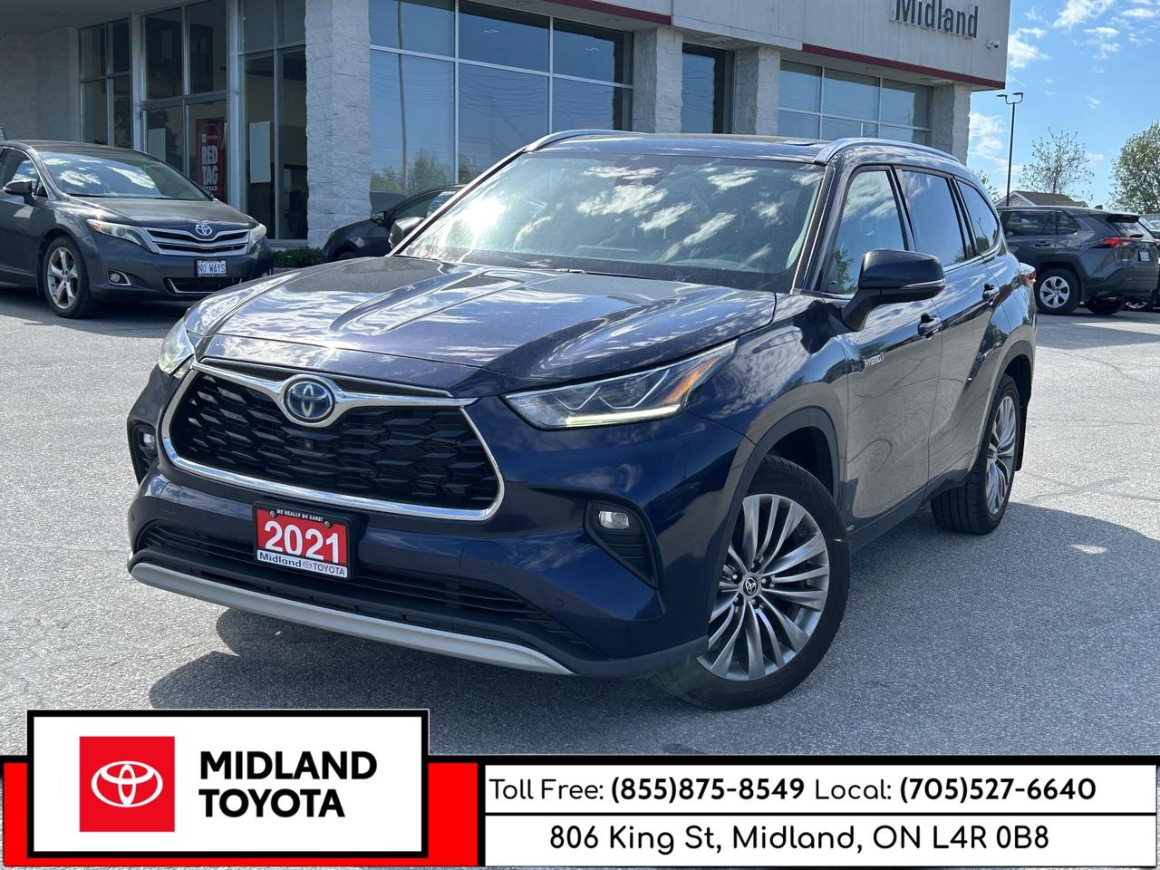 2021 Toyota Highlander Hybrid Platinum   JBL Audio Photo0
